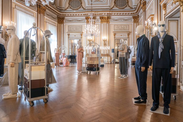 Vienna, collezione di Giorgio Armani in Ambasciata
