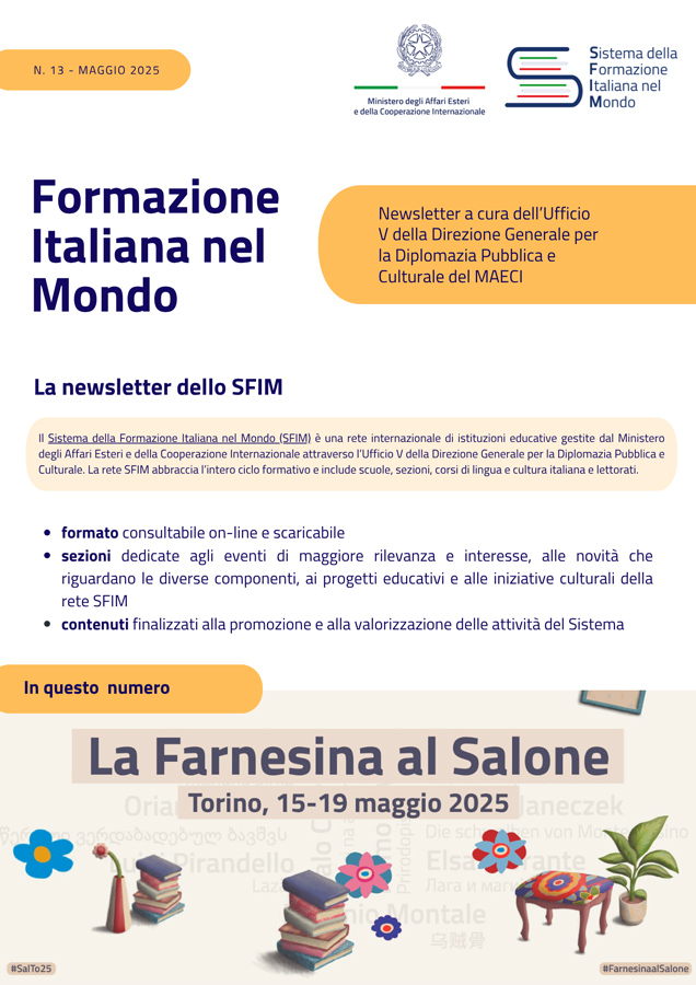 Copertina Newsletter Maggio 2025