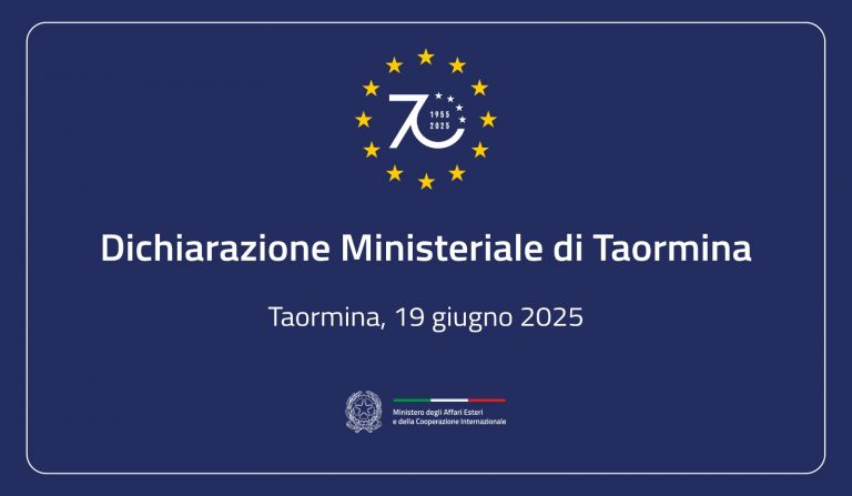 Dichiarazione ministeriale Taormina (19 giugno 2025)