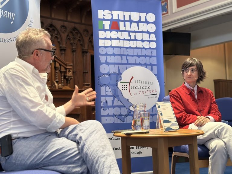 Edimburgo, presentata la traduzione dell’ultimo romanzo di Chiara Valerio