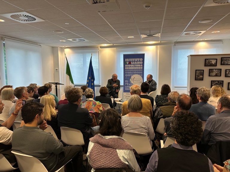 Edimburgo, Carlo Lucarelli presenta “L’inverno più nero”