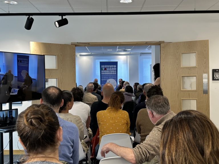 Edimburgo, Carlo Lucarelli presenta “L’inverno più nero”