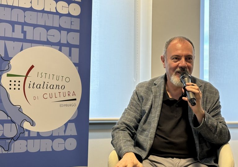 Edimburgo, Carlo Lucarelli presenta “L’inverno più nero”