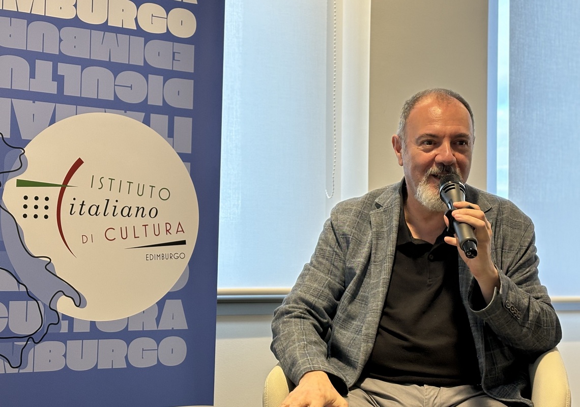 Edimburgo, Carlo Lucarelli presenta “L’inverno più nero”