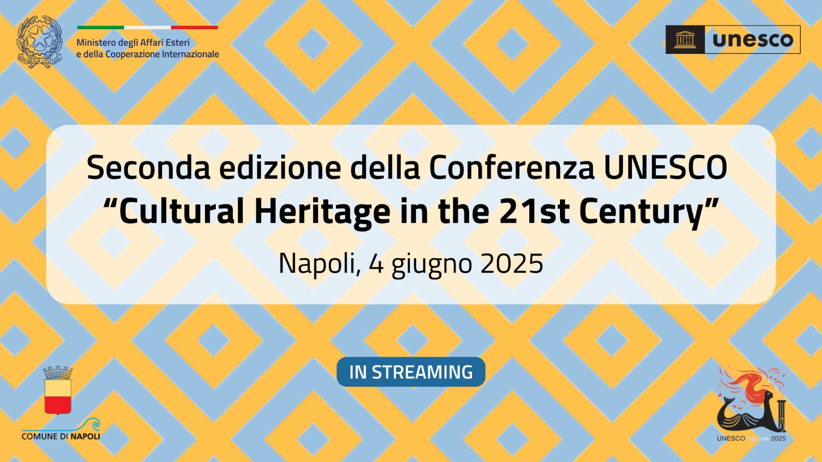 Seconda edizione della Conferenza UNESCO sul patrimonio culturale nel XXI secolo