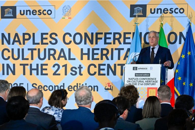 Tajani oggi a Napoli per la seconda edizione della Conferenza UNESCO sul patrimonio culturale nel XXI secolo