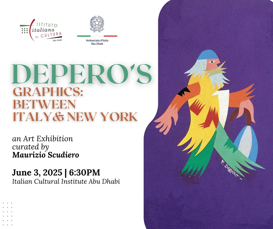 Abu Dhabi, mostra “Depero’s Graphics”