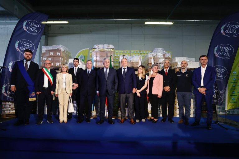Food for Gaza. L’impegno umanitario dell’Italia