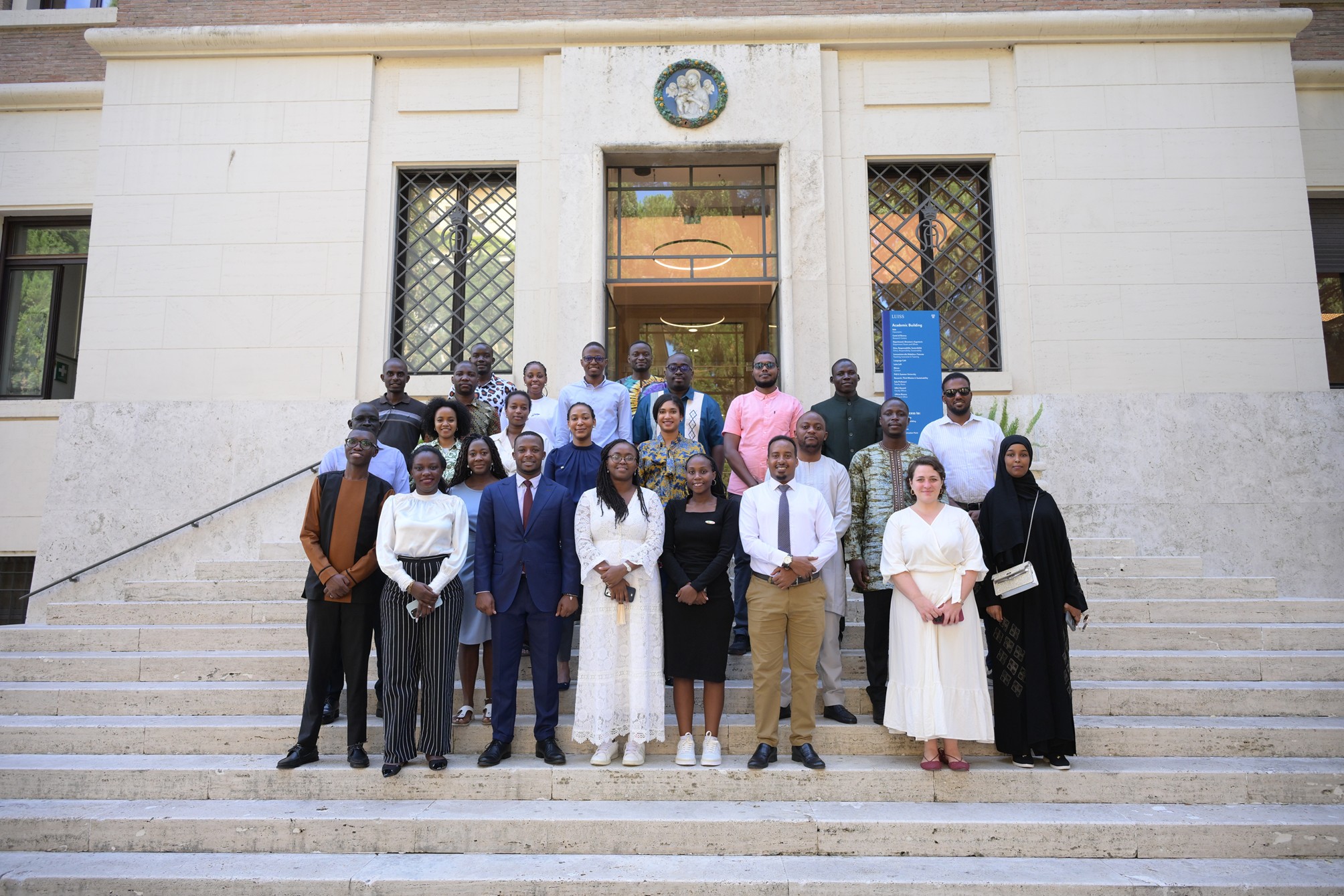Visita alla Farnesina di diplomatici africani partecipanti al Master UNITAR/LUISS