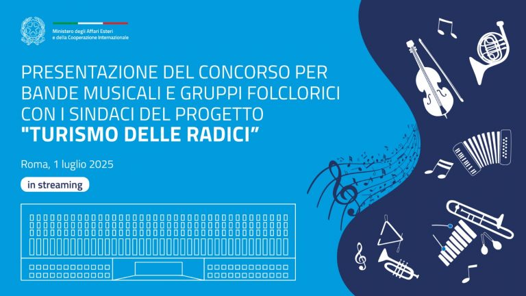 Presentazione del Concorso per bande musicali e gruppi folclorici con i sindaci del progetto Turismo delle Radici