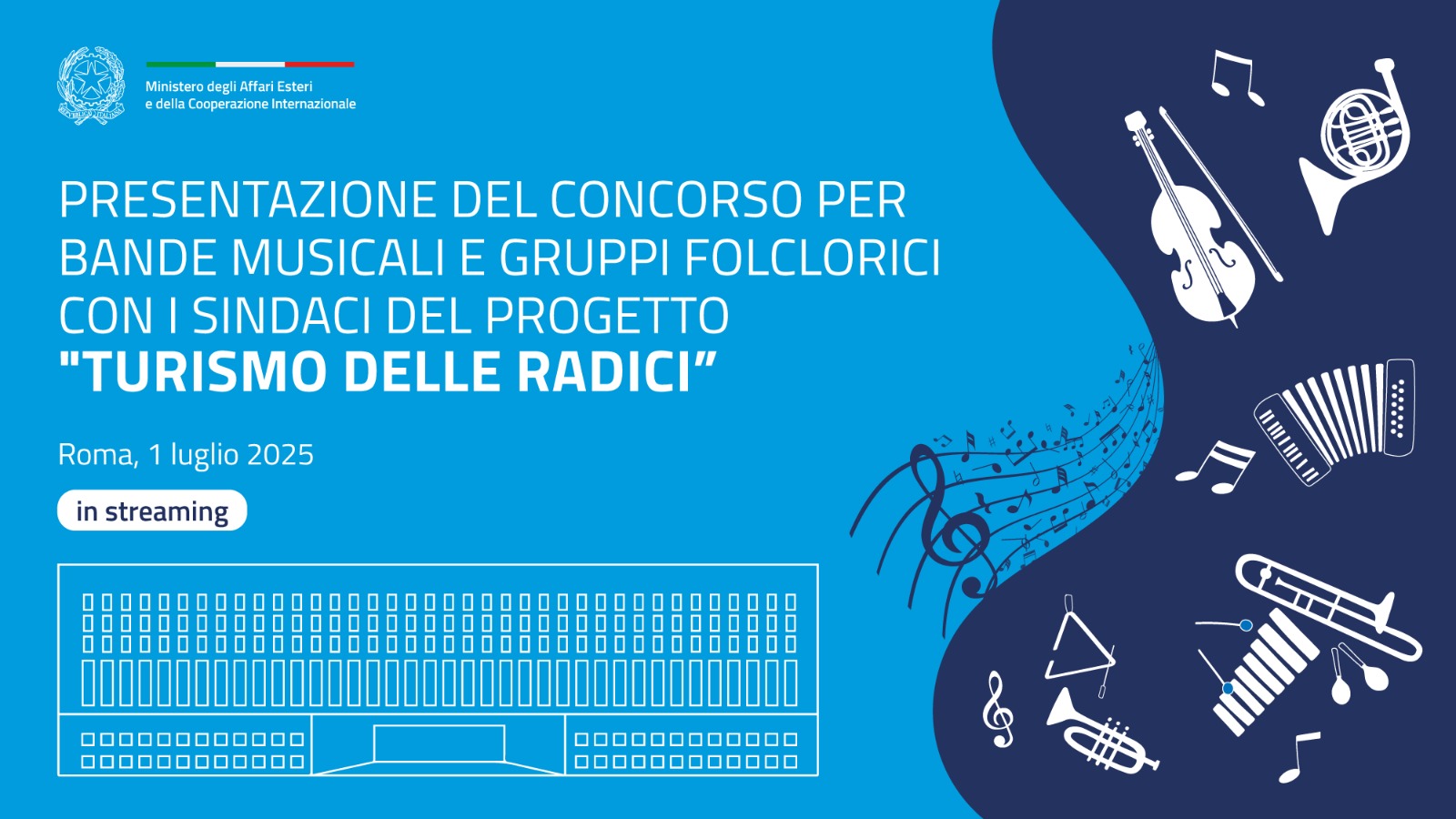 Presentazione del Concorso per bande musicali e gruppi folclorici con i sindaci del progetto Turismo delle Radici