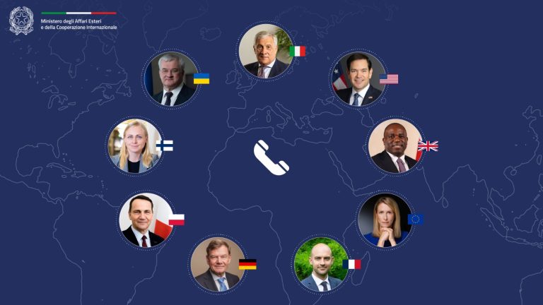 Telefonata dei Ministri degli Esteri di Italia