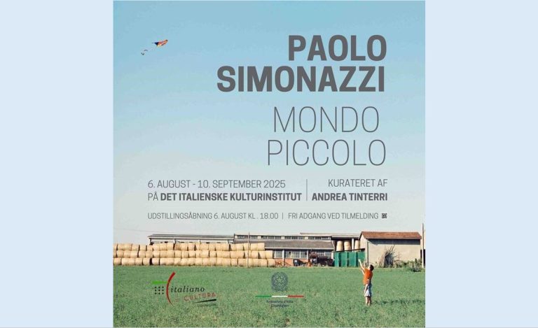 Copenaghen, Paolo Simonazzi in mostra con “Mondo Piccolo”