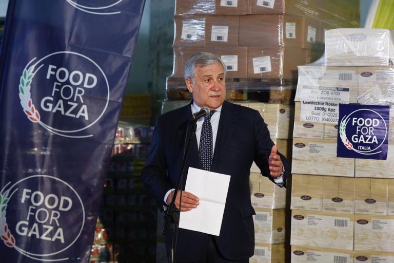 Food for Gaza. L’impegno umanitario dell’Italia