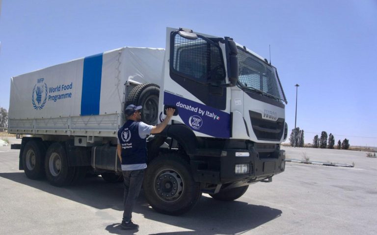 Food for Gaza. L’impegno umanitario dell’Italia