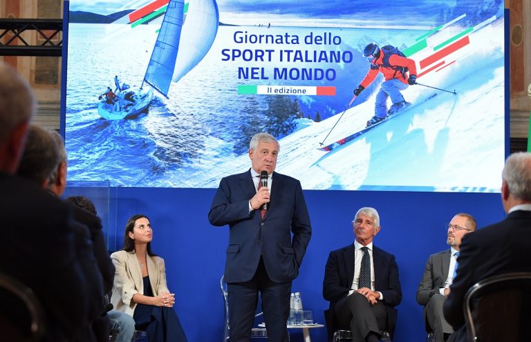 Il Ministro Tajani e il Ministro Abodi inaugurano la seconda Giornata dello Sport italiano nel Mondo
