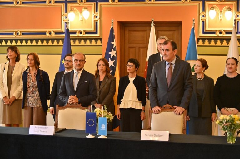 Sarajevo Marta Kos Ue e Italia insieme