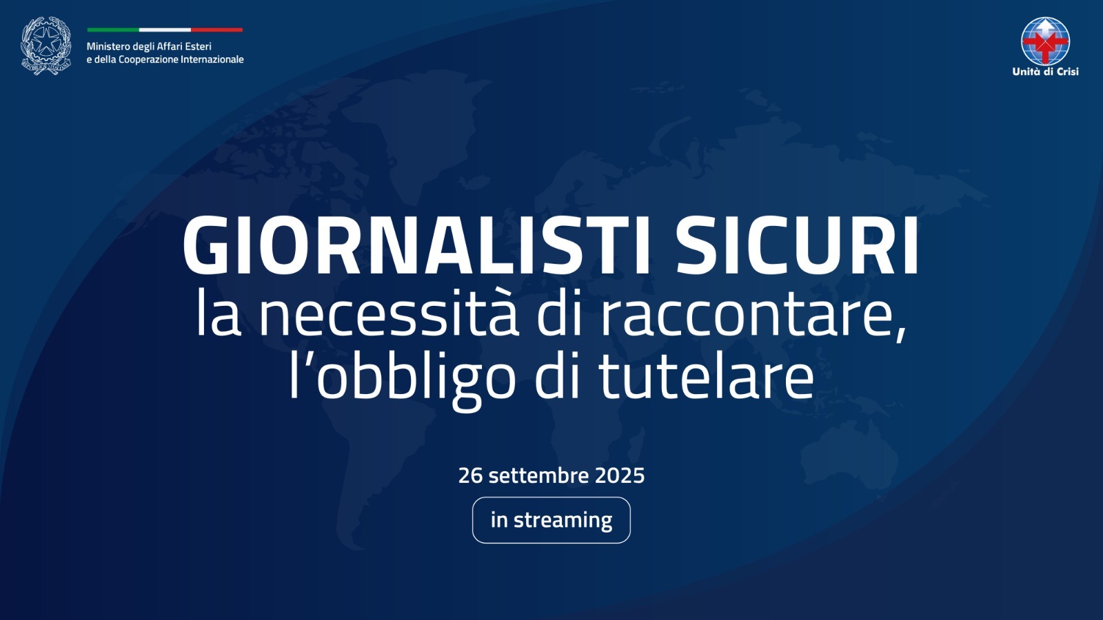 Villa Madama – seminario “Giornalisti sicuri”