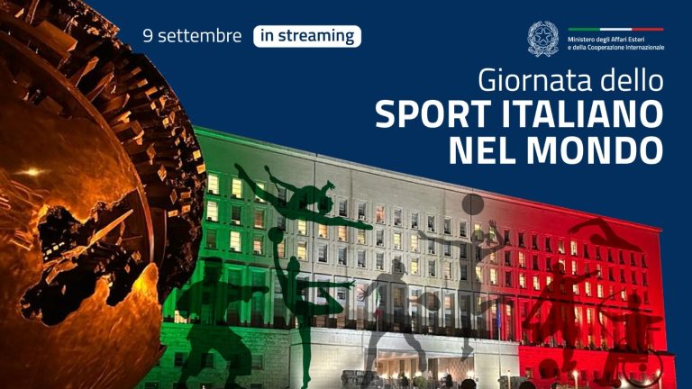 Il Ministro Tajani e il Ministro Abodi inaugurano la seconda Giornata dello Sport italiano nel Mondo