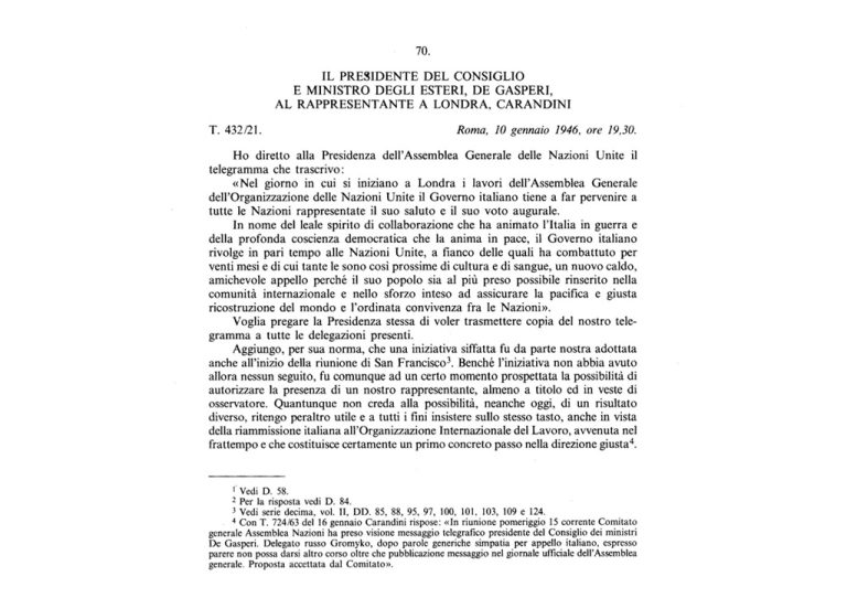 80 anni di Carta delle Nazioni Unite