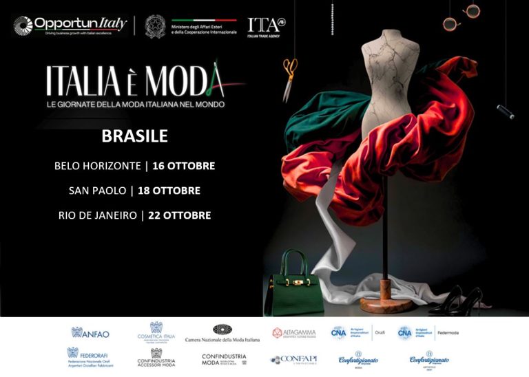Brasile, arrivano le “Giornate della Moda Italiana nel Mondo