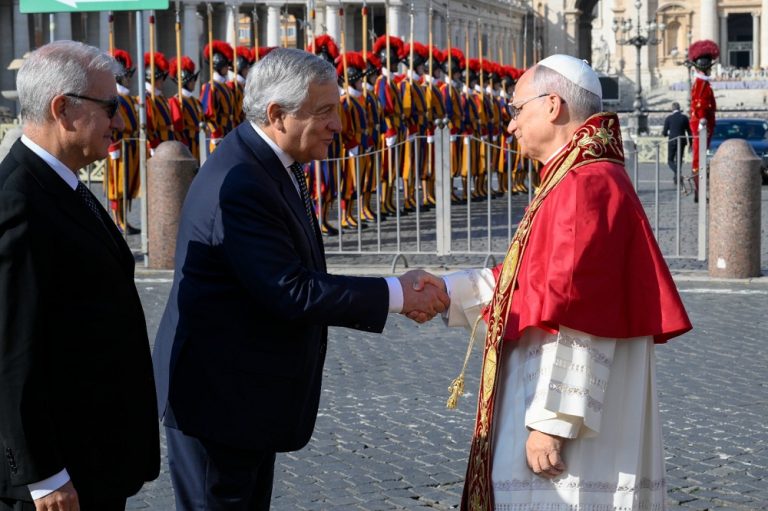 Partecipazione del Ministro Tajani all’incontro del Presidente della Repubblica con Papa Leone XIV
