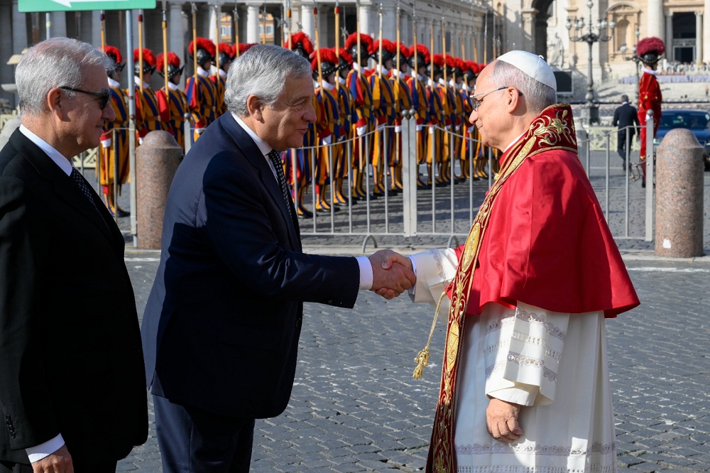 Partecipazione del Ministro Tajani all’incontro del Presidente della Repubblica con Papa Leone XIV