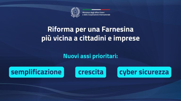 Tre anni di politica estera italiana