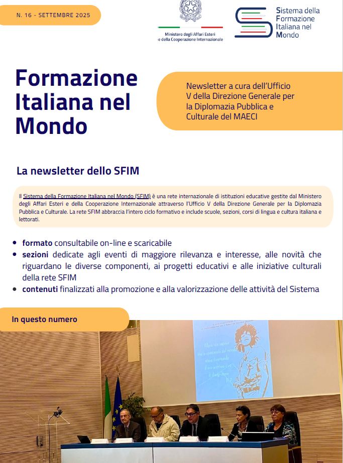 Copertina Newsletter luglio agosto 2025