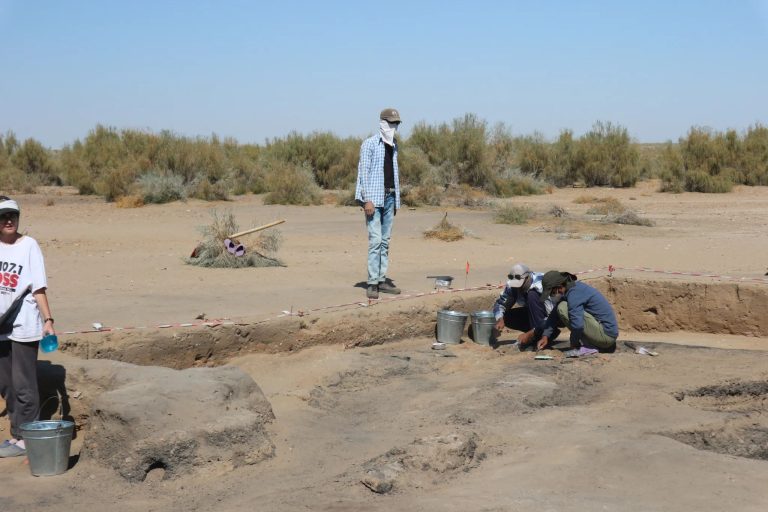 sito di Togolok 1, campagna di scavo autunno 2024