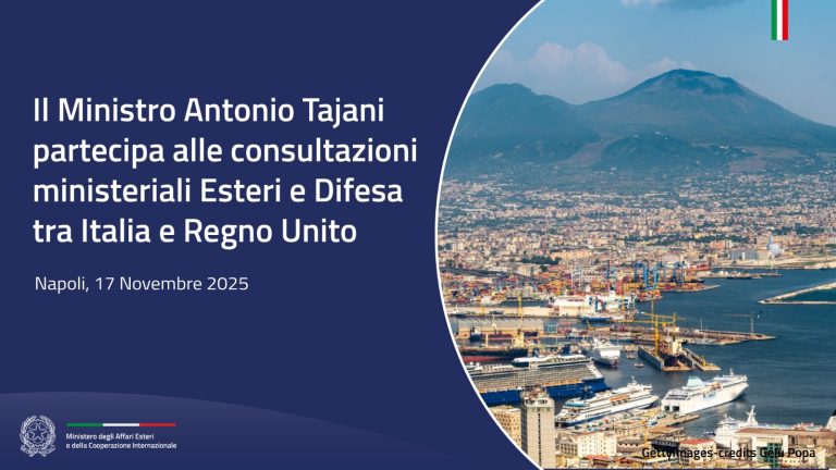 Tajani e Crosetto a Napoli per le consultazioni Esteri-Difesa fra Italia e Regno Unito