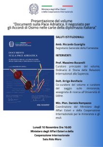 Accordi di Osimo nelle carte della diplomazia italiana