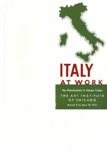 Esposizione d’arte decorativa moderna italiana “Italy at Work” presso l’Art Institute di Chicago