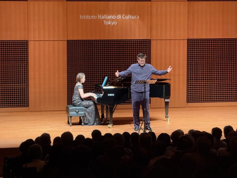 Tokyo, in concerto il tenore Marcello Nardis