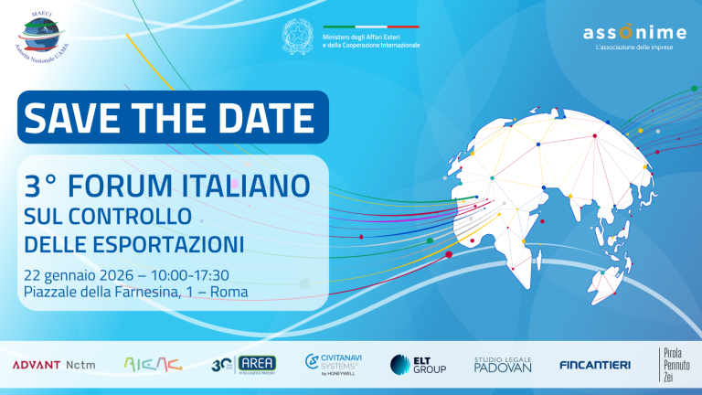 III Forum Italiano sul Controllo delle Esportazioni