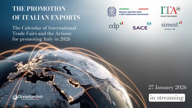 Export: Tajani presents the 2026 Trade Fair Calendar