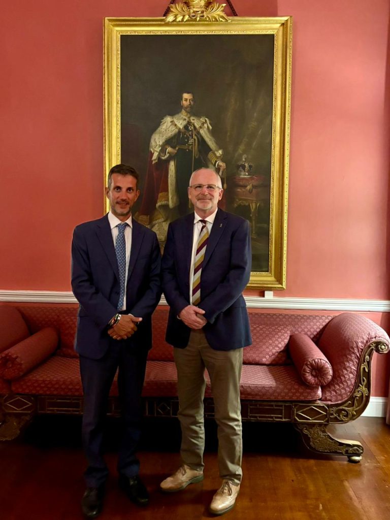 Sant’Elena, visita ufficiale del Console Mignacca