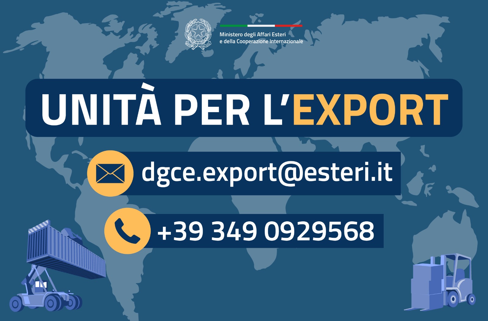 Vai alla pagina Piano d’azione per l’accelerazione dell’export sui mercati extra-UE ad alto potenziale