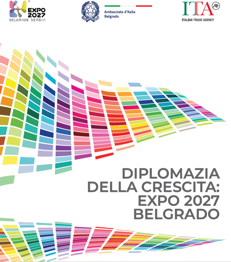 Belgrade: Ambassador Gori presents the “Diplomacy of Growth” guide