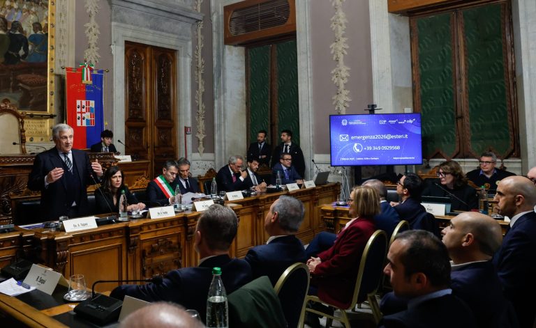 Ministro Tajani in Sicilia, Calabria e Sardegna