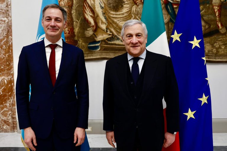 Ministro Tajani incontra l’Amministratore UNDP, Alexander De Croo