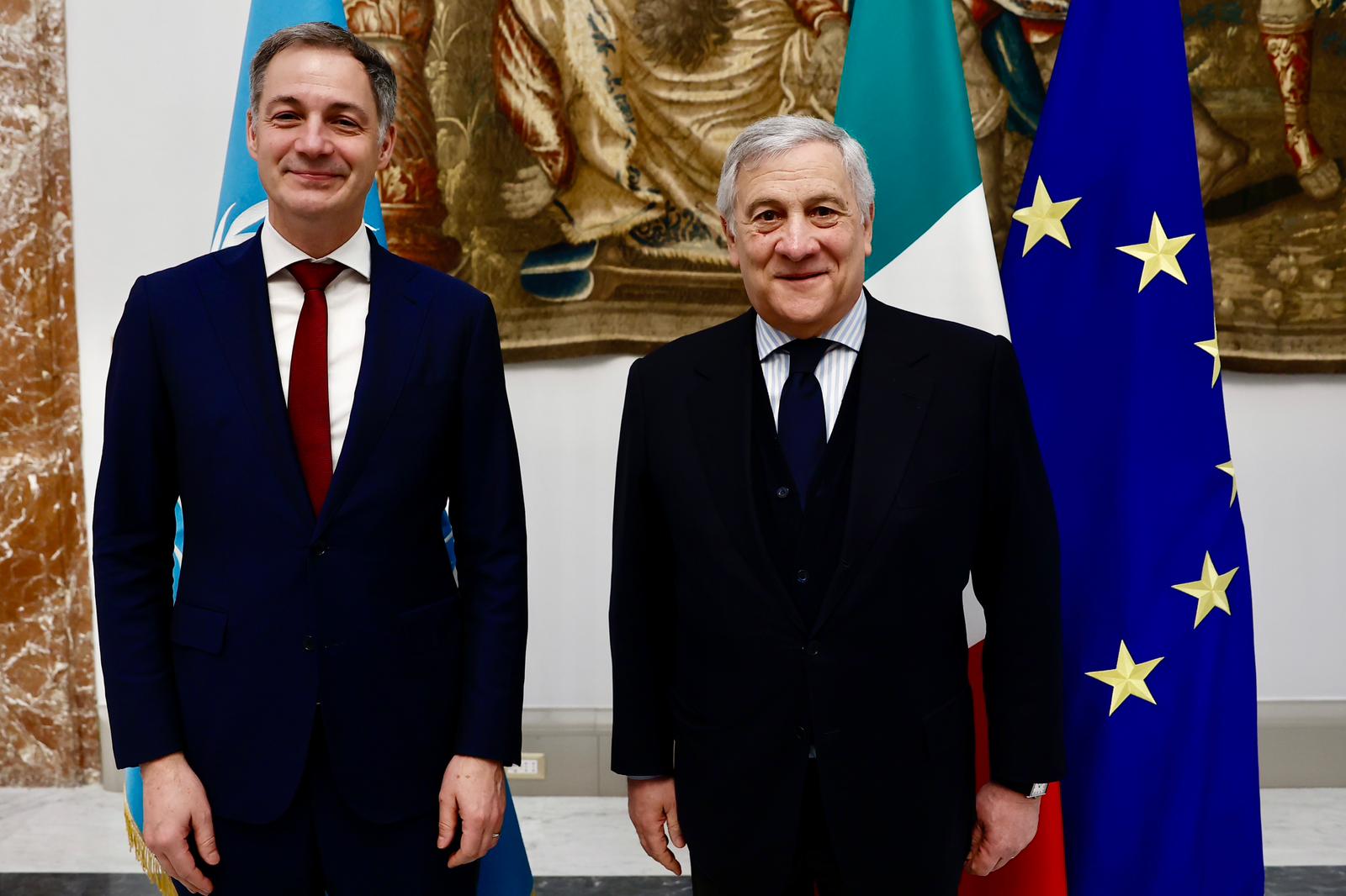 Ministro Tajani incontra l’Amministratore UNDP, Alexander De Croo