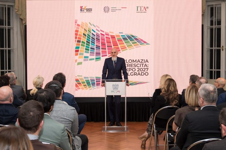 Belgrado, l’Ambasciatore Gori presenta la guida “Diplomazia della crescita”