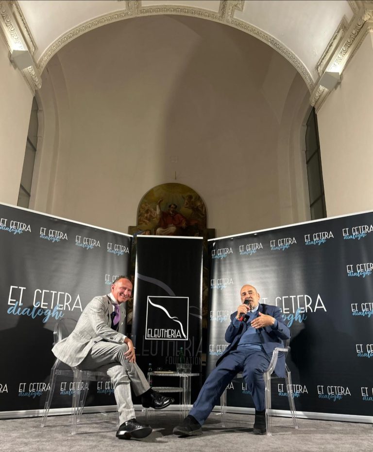Praga, Incontro con Giordano Bruno Guerri