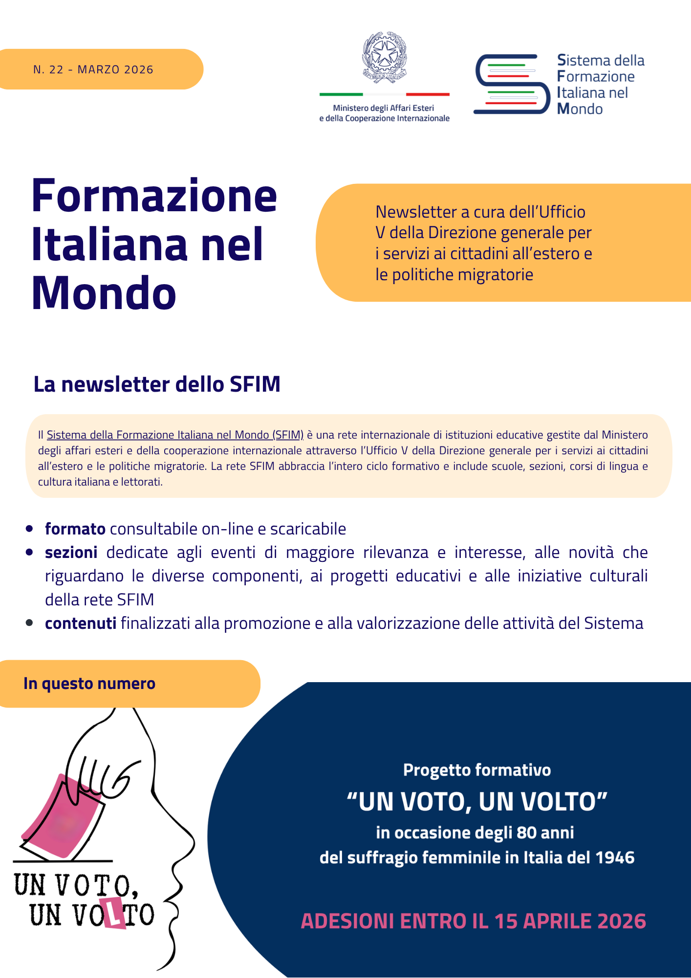 Copertina marzo 2026