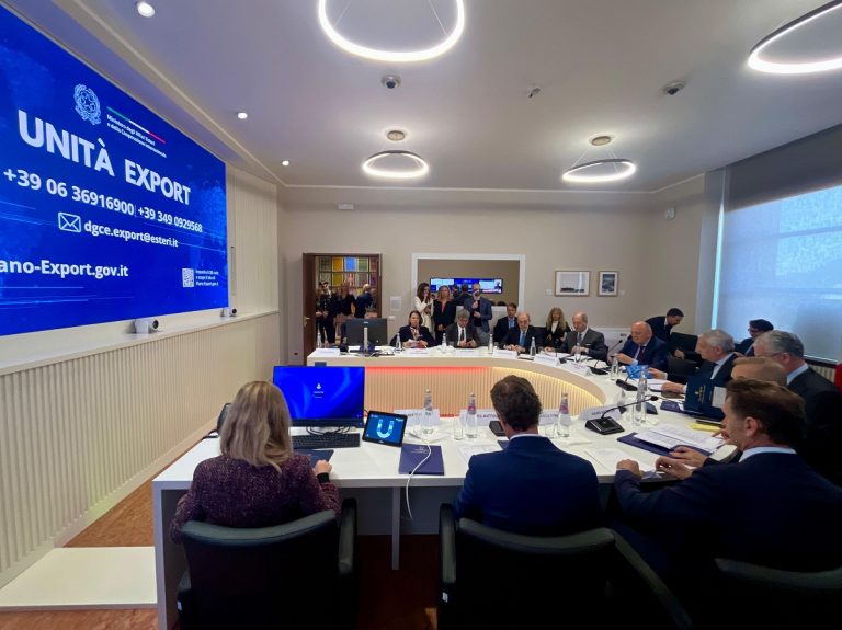 Inaugurazione sala export