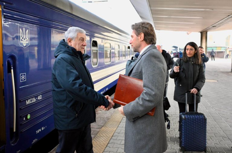 Missione del Ministro Tajani a Kiev per partecipare alla riunione informale dei Ministri degli esteri UE