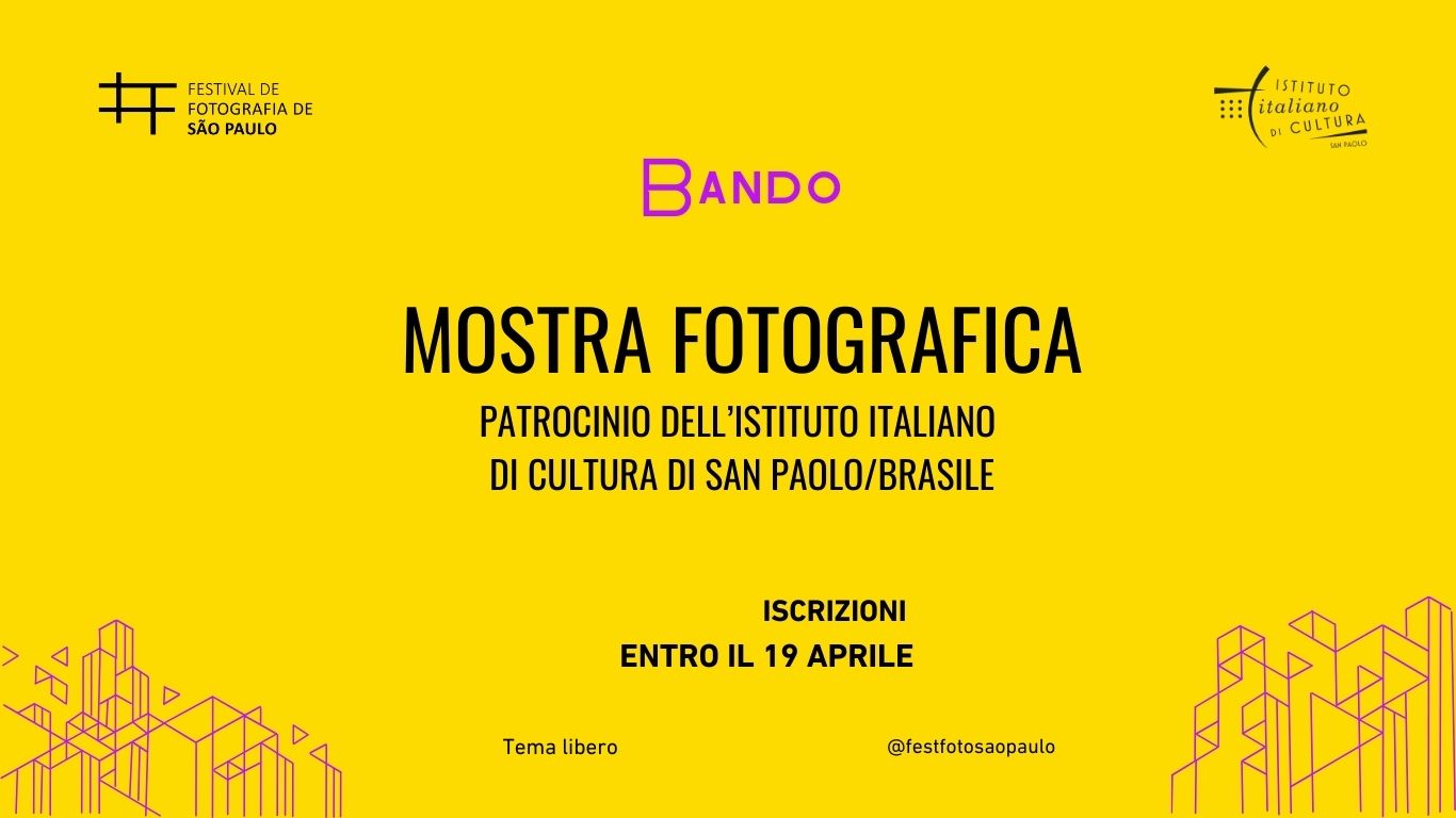 bando concorso fotografi italiani FFSP IICSP