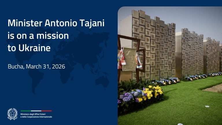 Minister Tajani on Mission to Kyiv to Participate in the Informal Meeting of EU Foreign Ministers