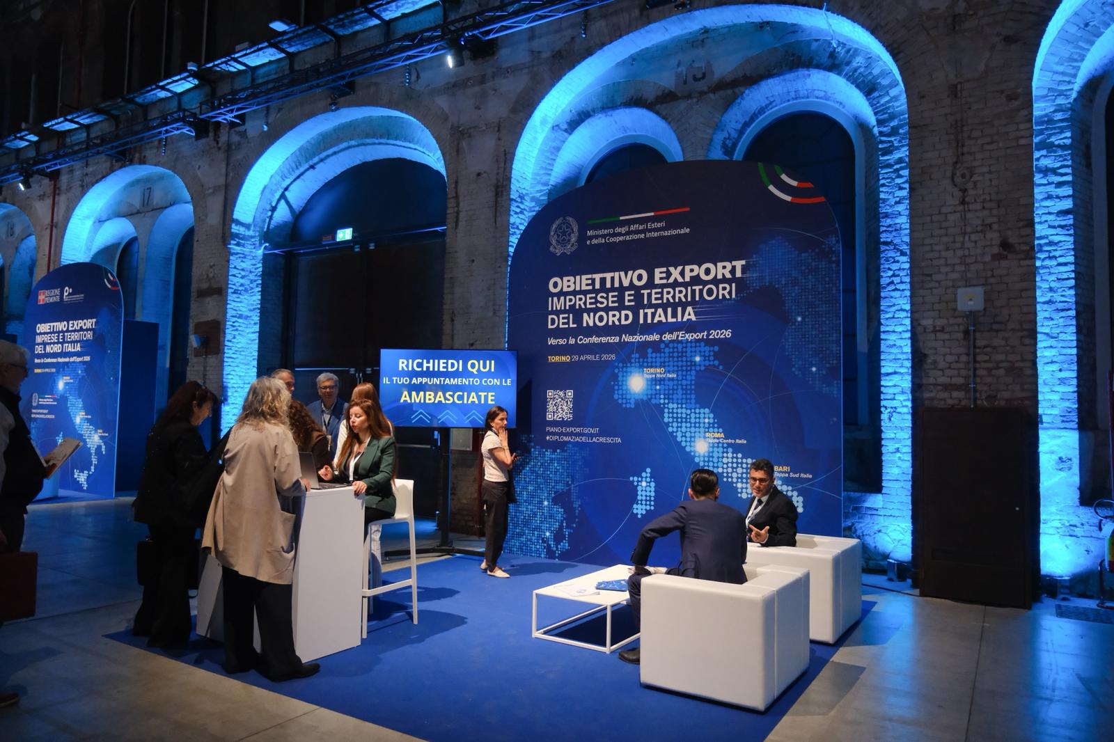 Al via a Torino la prima tappa di “Obiettivo export”